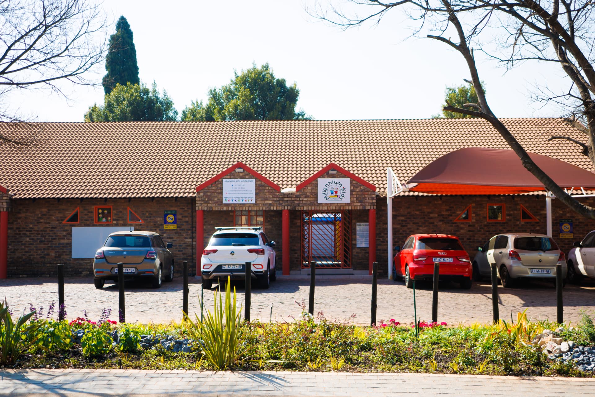 Front entrance of Millennium Kids Montessori Preschool in Moreleta Park